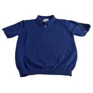 Land's End Vintage Woman's Polo Cotton Shirt